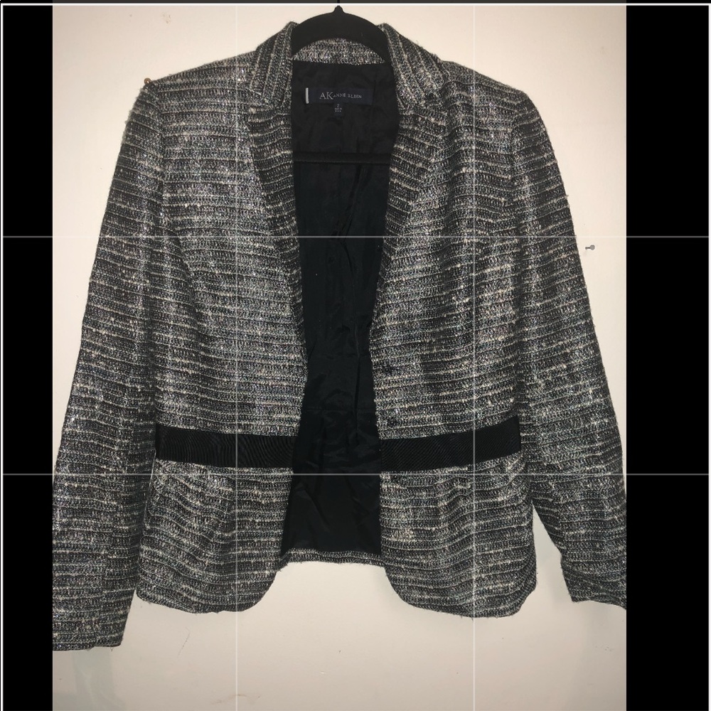 Anne Klein Blazer black and white